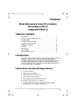 Preview for 2 page of Insignia NS-ES6112 (French) Manual De L'Utilisateur