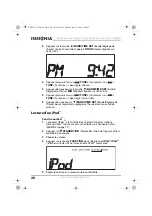 Preview for 20 page of Insignia NS-ES6112 (French) Manual De L'Utilisateur