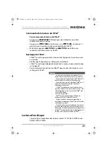 Preview for 21 page of Insignia NS-ES6112 (French) Manual De L'Utilisateur