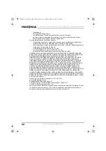 Preview for 32 page of Insignia NS-ES6112 (French) Manual De L'Utilisateur