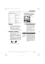 Preview for 39 page of Insignia NS-HT511 (French) Manual De L'Utilisateur