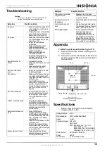 Preview for 13 page of Insignia NS-LCD19 - 19" LCD TV User Manual