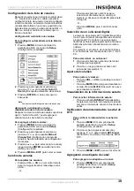 Preview for 39 page of Insignia NS-LCD19 - 19" LCD TV User Manual