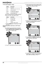 Preview for 22 page of Insignia NS-LTDVD32-09 User Manual