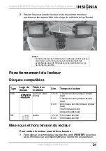 Preview for 21 page of Insignia NS-MVDS7 (French) Manual De L'Utilisateur