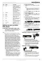 Preview for 7 page of Insignia NS-PDVD9 User Manual