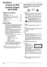 Preview for 14 page of Insignia NS-PDVD9 User Manual