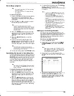 Preview for 19 page of Insignia NS-R27TR User Manual