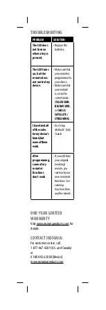 Preview for 11 page of Insignia NS-RMT3D18 User Manual