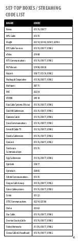 Preview for 45 page of Insignia NS-RMT415 User Manual