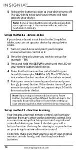 Preview for 10 page of Insignia NS-RMT5D21 User Manual