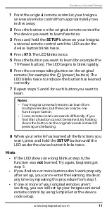 Preview for 11 page of Insignia NS-RMT5D21 User Manual