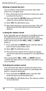 Preview for 12 page of Insignia NS-RMT5D21 User Manual