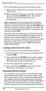 Preview for 16 page of Insignia NS-RMT5D21 User Manual