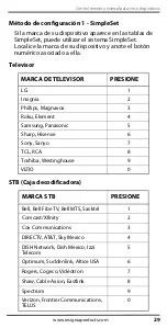 Preview for 29 page of Insignia NS-RMT5D21 User Manual