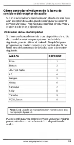 Preview for 35 page of Insignia NS-RMT5D21 User Manual