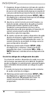 Preview for 36 page of Insignia NS-RMT5D21 User Manual