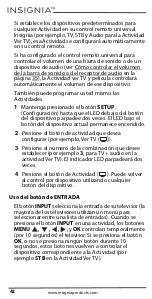 Preview for 42 page of Insignia NS-RMT5D21 User Manual