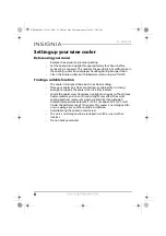 Preview for 8 page of Insignia NS-WB44SS8 User Manual