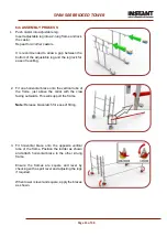 Preview for 11 page of Instant Upright BS 1139-6 Assembly Manual