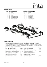 Preview for 3 page of Inta Nulo CB10032CP Installation And Maintenance Instructions Manual