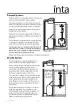 Preview for 5 page of Inta Nulo CB10032CP Installation And Maintenance Instructions Manual