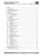 Preview for 2 page of Intec MGC2-12 User Manual