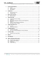 Preview for 2 page of Intec PolyGard 2 DT6 User Manual