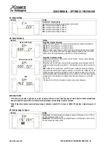 Preview for 32 page of Integra Xmart OPTIMA-33 10K User Manual