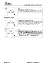 Preview for 36 page of Integra Xmart OPTIMA-33 10K User Manual