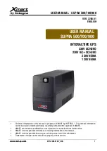 Integra Xmart SUPRA 500 User Manual preview