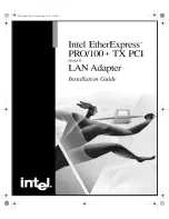 Intel EtherExpress PRO/100+ Installation Manual preview