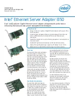 Intel I350 Specifications preview