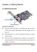 Preview for 4 page of Intel PCIe 2-Port 2.5G 4-Speed User Manual