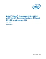 Intel Xeon E3-1125C User Manual preview