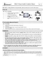 Preview for 1 page of INTELIGAIN DBA8-19 Installation Manual