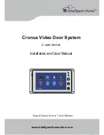 Intelligent Home Cronus Installation And User Manual preview