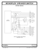 Preview for 4 page of Intellitec Monoplex Service Manual