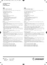 Preview for 2 page of Intensiv Ortho-Strips Opener Instructions For Use And Safety Recommendations