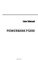 Preview for 10 page of Intenso P5200 User Manual