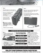 Preview for 2 page of INTERACTIVE TOY CONCEPTS Blade Runner Blackhost Instruction Manual