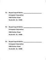 Preview for 101 page of Intergraph InterServe 90 System Setup