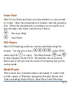 Preview for 18 page of Interlink electronics ExpressCard Media Remote for Bluetooth User Manual