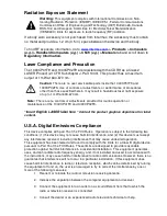 Preview for 2 page of Intermec 1000CP01F9 User Manual