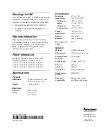 Preview for 4 page of Intermec MaxiScan 2100 Getting Started Manual