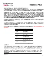 Preview for 2 page of International Rectifier IRDC38063-P1V2 User Manual