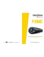 Interphone F3MC User Manual preview