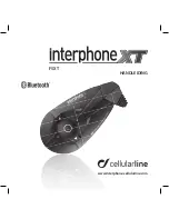 Preview for 1 page of Interphone F5XT (Dutch) Handleiding