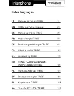 Preview for 6 page of Interphone tribe Instruction Manual