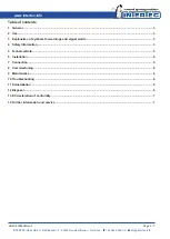 Preview for 2 page of Intertec Data Systems CP BLOCKTHERM D.A HI Operating Instructions Manual